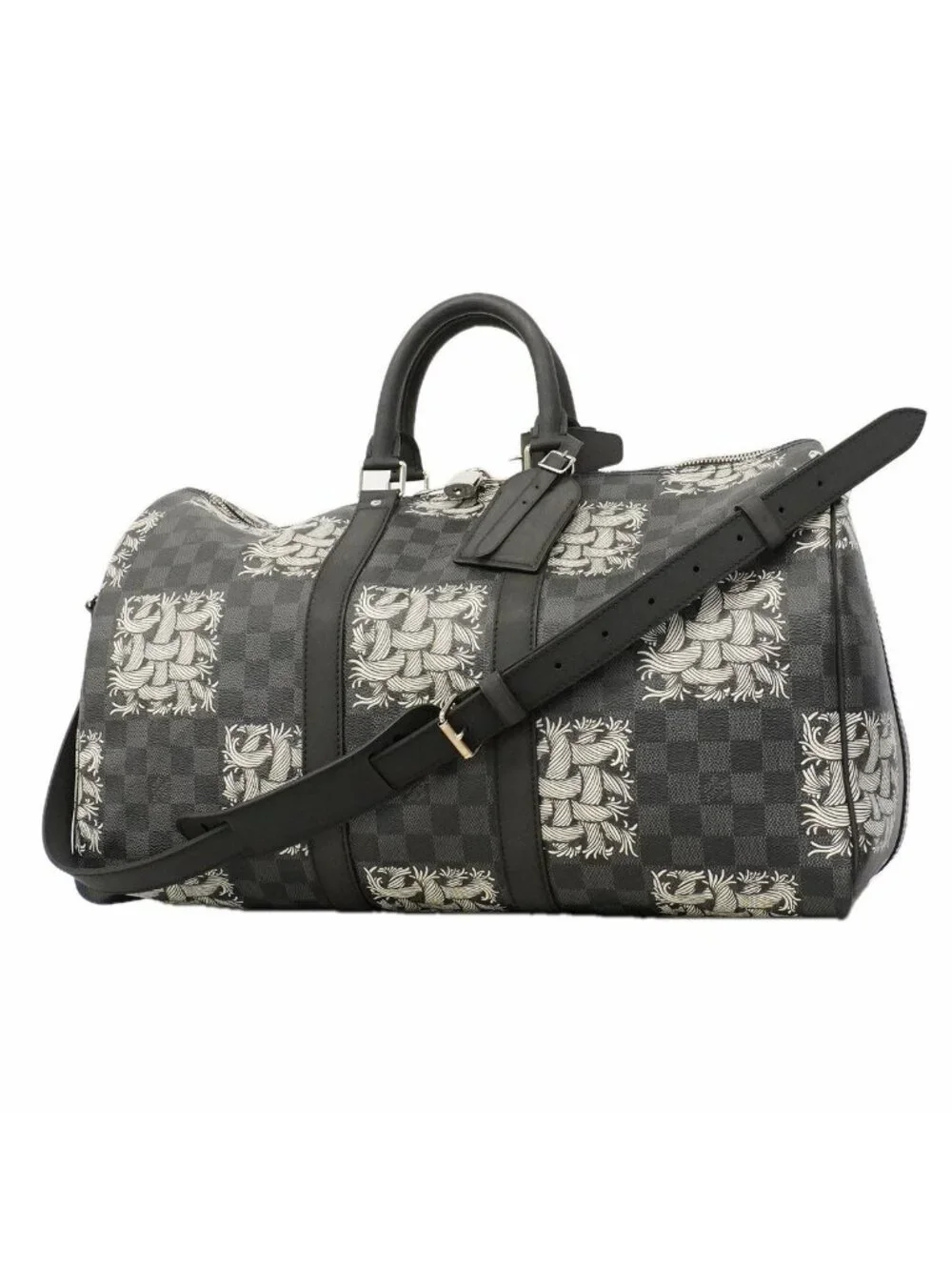 Louis Vuitton Boston Bag Damier Graphite Keepall Bandouliere 45 Christopher
